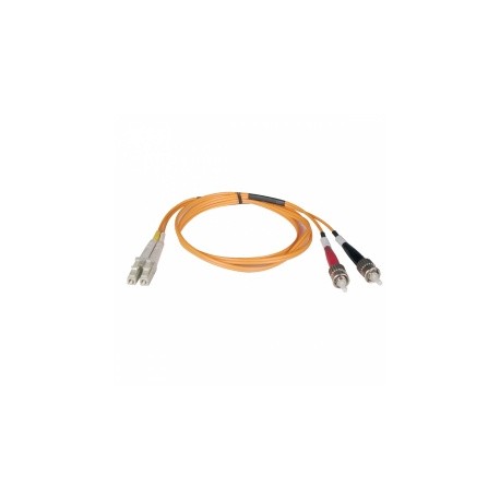 Tripp LIte Cable Fibra Óptica Duplex LC Macho - ST Macho, 62.5/125, 2 Metros, Naranja