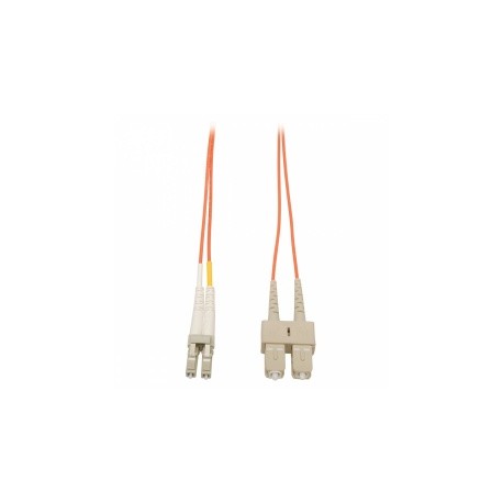 Tripp LIte Cable Fibra Óptica Duplex LC Macho - SC Macho, 62.5/125, 5 Metros, Naranja