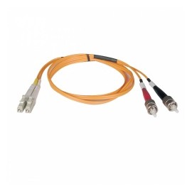 Tripp Lite Cable Fibra Óptica Duplex LC Macho - ST Macho, 62.5/125, 5 Metros, Naranja