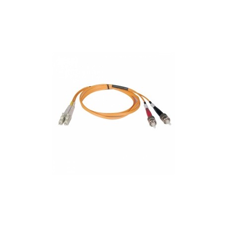 Tripp Lite Cable Fibra Óptica Duplex LC Macho - ST Macho, 62.5/125, 5 Metros, Naranja