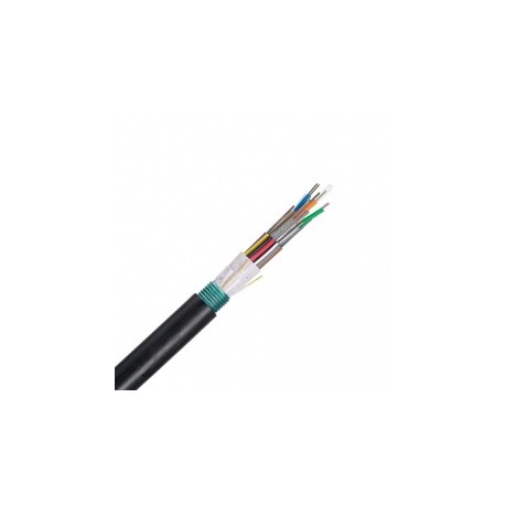 Panduit Cable Trenzado con Armadura de 6 Fibras OS1/OS2, 9/125, Monomodo, Sin Clasificación, 30cm, Negro