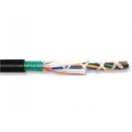 Superior Essex Cable Fibra Óptica Exterior Tubo Holgado Armada, 12 Hilos, Monomodo