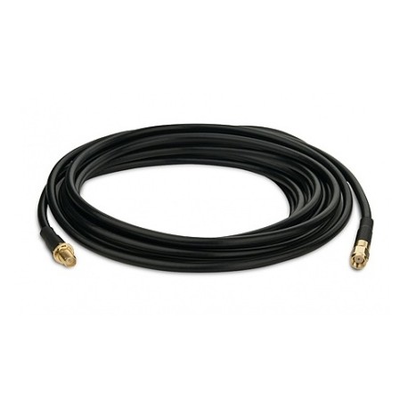 TP-Link Cable de Extensión para Antenas, RP-SMA Macho - Hembra, 5 Metros, Negro