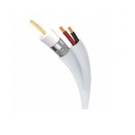 Wam Bobina de Cable Coaxial RG-59, 305 Metros, Blanco