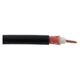 Belden Bobina de Cable Coaxial RG-8U, 305 Metros, Negro