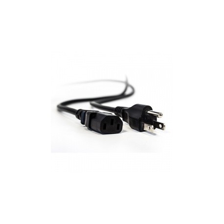 Vorago Cable de Poder CAB-122, 1.5 Metros, Negro