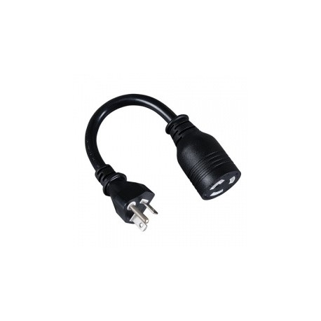 Tripp Lite Cable de Poder NEMA 5-20P Macho - NEMA L5-20R Hembra, 20cm, Negro