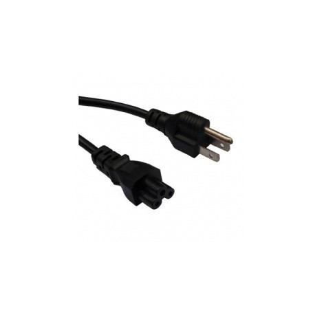 BRobotix Cable de Poder NEMA 5-15P - C5 Coupler, 1.8 Metros, Negro