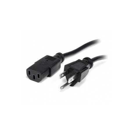 StarTech.com Cable de Poder C13 Coupler - NEMA 5-15P, 6.1 Metros, Negro