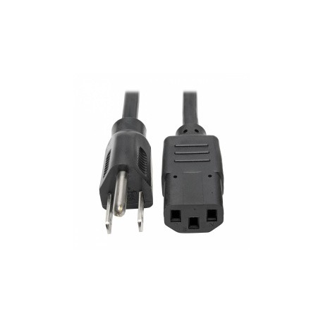 Tripp Lite Cable de Poder NEMA 5-15P - IEC-320-C13, 30.48cm, Negro