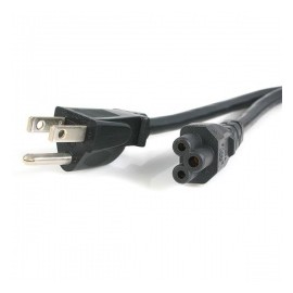 StarTech.com Cable de Poder para Laptop NEMA 5-15P - C5 Coupler, 1.8 Metros, Negro