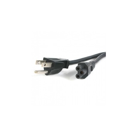 StarTech.com Cable de Poder para Laptop NEMA 5-15P - C5 Coupler, 1.8 Metros, Negro