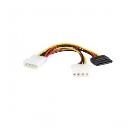 StarTech.com Cable en Y de Alimentación LP4 a LP4 y SATA, 15cm