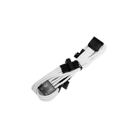 Aerocool Cable de Poder Molex (4-pin) Macho - SATA Hembra, 80cm, Blanco