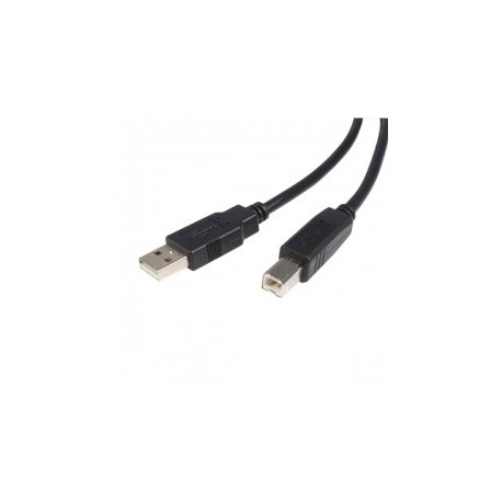 StarTech.com Cable para Impresora, USB 2.0 A Macho - USB 2.0 B Macho, 3 Metros, Negro