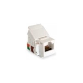 Enson Jack de Red Cat5e, RJ-45, Blanco