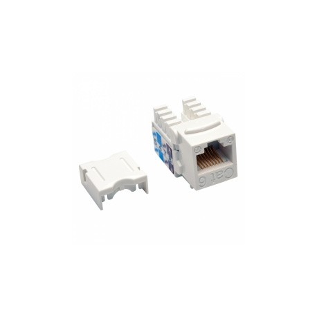 Tripp Lite Jack Cat6/Cat5e, Tipo Punch Down 110, RJ-45 Hembra, Blanco