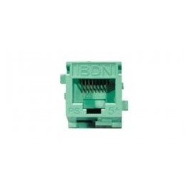 Belden Jack de Red Cat6a, RJ-45, Verde