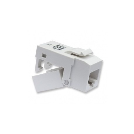 Platinum Tools Jack de Red Cat6, RJ-45, EZ-SnapJack, Blanco