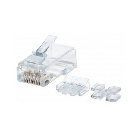 Intellinet Jack Cat6a STP, RJ-45, Transparente, 80 Piezas