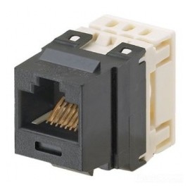 Panduit Conector Modular Keystone Sistema Puchdown Categoria 5e de 8 Posiciones y 8 Hilos, Blanco