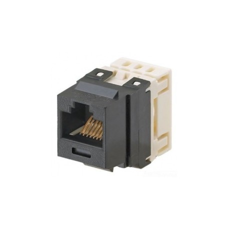 Panduit Conector Modular Keystone Sistema Puchdown Categoria 5e de 8 Posiciones y 8 Hilos, Blanco