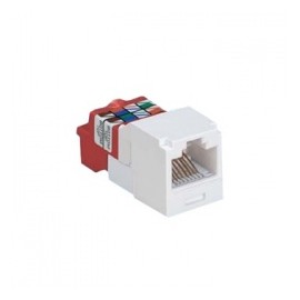 Panduit Jack Modular Mini-Com TX5e Cat5e, Blanco