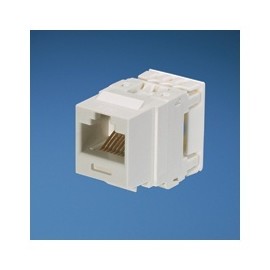 Panduit Jack Categoría 6 Tipo KeyStone, RJ-45, Blanco