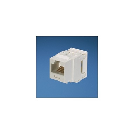 Panduit Jack Categoría 6 Tipo KeyStone, RJ-45, Blanco