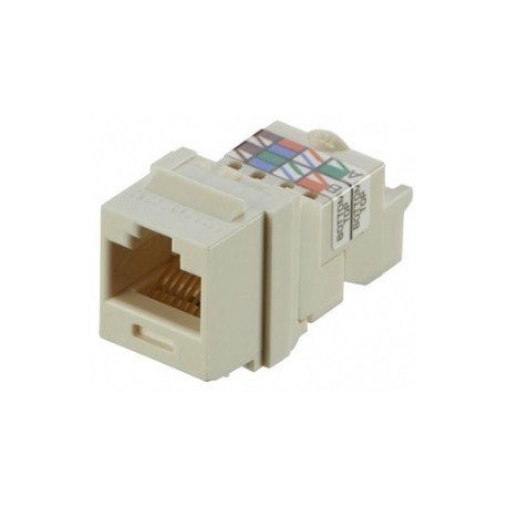 Panduit Jack Cat6e, RJ-45, Blanco