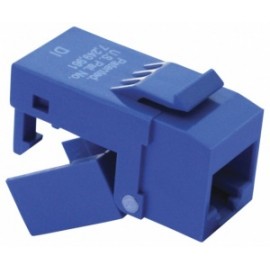 Platinum Tools Jack de Red Cat6, RJ-45, EZ-SnapJack, Azul