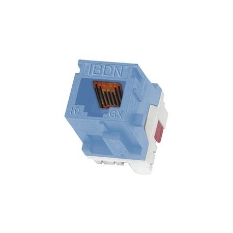 Belden Jack AX102277 Cat6a, RJ-45, Azul