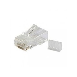 X-Case Conector RJ-45 Transparente, 100Pzas