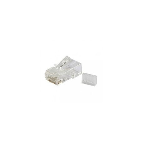 X-Case Conector RJ-45 Transparente, 100Pzas