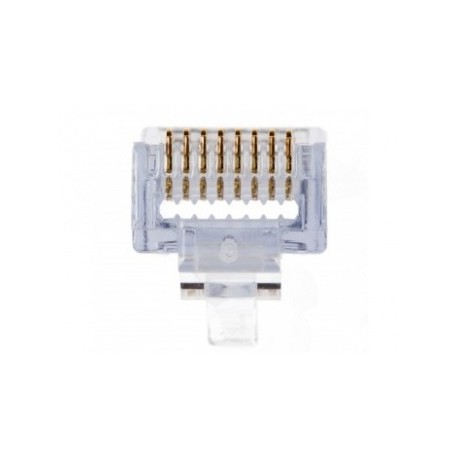 Platinum Tools Conector EZ-RJ45 Cat5e, Transparente, 50 Piezas