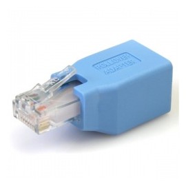 Startech.com Adaptador Rollover de Consola Cisco para Cable RJ45 Ethernet Macho - Hembra