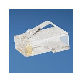 Panduit Plug Categoría 5e UTP, RJ-45, Blanco, Paquete de 50 Piezas