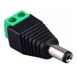 Syscom Adaptador Tipo Jack de 3.5mm Macho Polarizado de 12Vcd