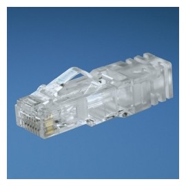 Panduit Conector Modular RJ-45 de 8 Posiciones, Transparente, 100 Piezas