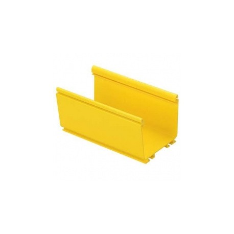 Panduit Ducto FiberRunner 4''x4'', 1.8 Metros, PVC, Amarillo