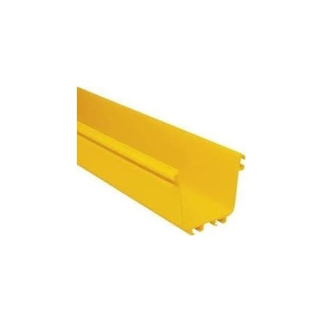 TE Conecctivity Canaleta 4 x 4, Amarillo