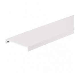 Panduit Cubierta para Ducto, 1 x 6, PVC, Blanco