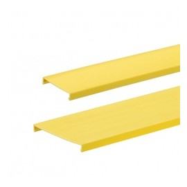 Panduit Tapa para Ducto Ranurado, 2.25 x 6, PVC, Amarillo