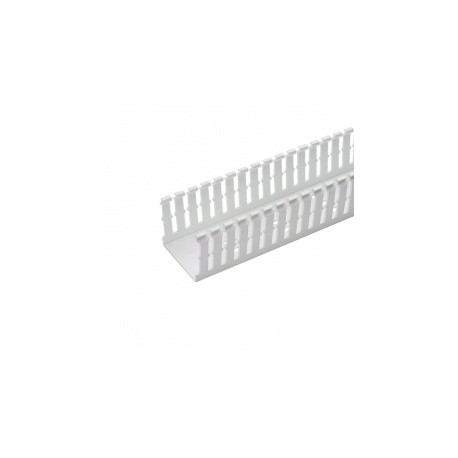 Panduit Ducto Ranurado Tipo F, 2 x 3 x 6, PVC, Blanco