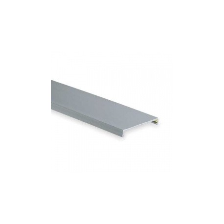 Panduit Cubierta para Ducto Ranurado, 0.5 x 6, PVC, Gris