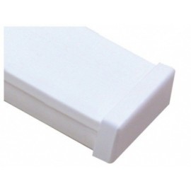 Thorsman Tapa Final Canaleta TMK1735, Blanco, 1 Pieza