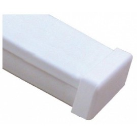 Thorsman Tapa Final Canaleta TMK1720, Blanco, 1 Pieza