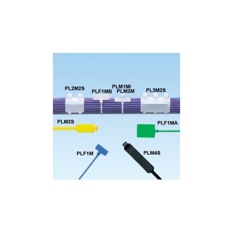 Panduit Cintillo Marcador Pan-Ty Tipo Bandera, 10.9cm, 1000 Piezas