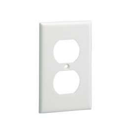 Panduit Placa de Pared, 2x NEMA, Blanco