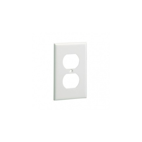 Panduit Placa de Pared, 2x NEMA, Blanco